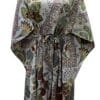 vintage floral print kaftan