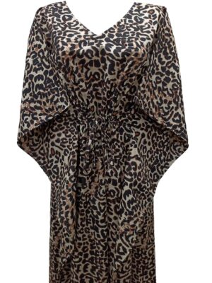 Leopard Print Kaftan